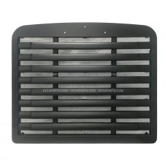 Grille Black with Bug Mesh (Compatible with FreightLiner FLD120 1997 - 2003 Classic XL FLD120SD FLD120Classic 1997 - 2010)
