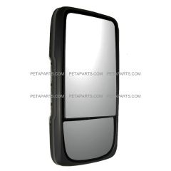 Door Mirror POWER HEATED Chrome - Driver Side (Fit: Mack Anthem)