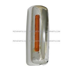 Door Mirror Cover Chrome - Passenger Side (Fit: Prostar Trucks of International - NOT Fit: Durastar 4200 4300 4400 4900)