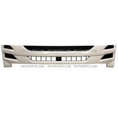 Grille Plastic White   (Fit: 2008-2017 Isuzu NRR and NPR , 2008-2010 GMC W4000 W4500 Trucks)