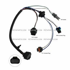 Wire Harness for High & Low Beam Headlight, Corner Lamp, & Marker Light (FIt: Volvo VNL Headlight)