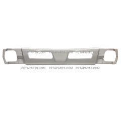 Bumper Metal White (Fit: 2012-2019 Mitsubishi Fuso Canter FE85D FE140 FE145 FE160 FE180 FG4X4)