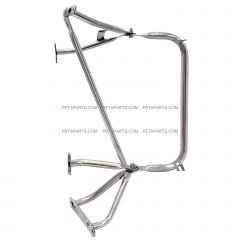 Door Mirror Mounting Bracket Arm Stainless Steel - Passenger Side ( Fit: 1997 - 2023 Western Star Trucks 4700 4800 4900 4900E 4900EX 4900FA 5800 5900 6900 )