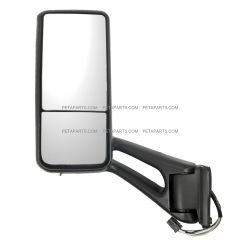 Door Mirror Chrome with Arm - Driver Side ( Fit: Peterbilt 579 567)