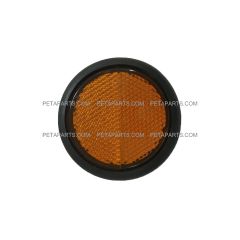 Side Reflector on Door - Round - Driver Side (Fit: 2009-2010 Hino 155)