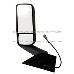 Door Mirror Power Heated Chrome - Driver Side (Fit: 2020 Freightliner Cascadia)