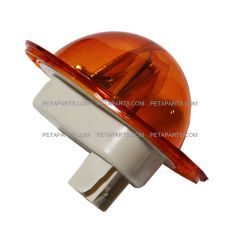 Freightliner Cascadia Side Marker Turn LED Light - Amber Clear Lens