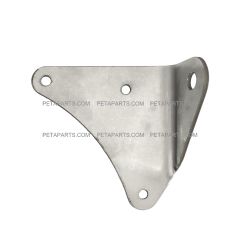 Stainless Steel Door Mirror Mounting Angle for Upper Support Arm Joint - Passenger Side ( Fit: Kenworth T800 )
