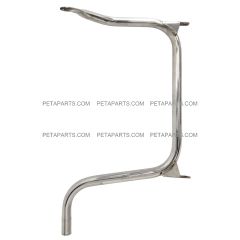 Door Mirror Mounting Bracket Arm Stainless - Passenger Side (Fit: Peterbilt 335 340 386 325 330 348 388 389 367 337 384)