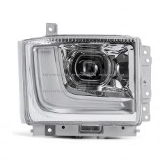 Headlight - Passenger Side ( Compatible with Isuzu NPR-HD NQR NRR 2022 - 2024 Compatible with GMC W3500 W4500 2022 - 2024 Compatible with CHEVROLET W3500 W4500 2022 - 2024 )