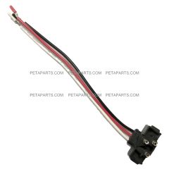 3 pin Right Angle Pigtail with PL-10 for Sealed Trailer Stop, Turn and Tail Lights