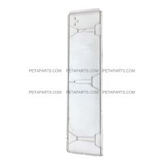 Lower Behind Cab Cabin Fairing White Plastic - Driver Side (Fit: Freightliner Cascadia)