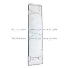 Lower Behind Cab Cabin Fairing White Plastic - Passenger Side (Fit: Freightliner Cascadia )