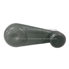 Front Window Crank Handle Gray (Fits: 1997 and onward Isuzu F-Series GMC Chevrolet Truck)