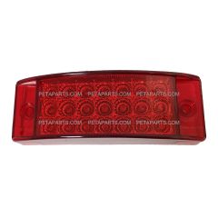 6" 21 Diodes Red/Red LED Marker Light