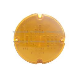 7" Round 37 Diodes Arrow Amber/Amber Stop Turn Tail Light (Fit: School Bus)