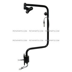 Bracket Arm for International 9400 9200 Door Mirror Power Heated Black - Passenger Side