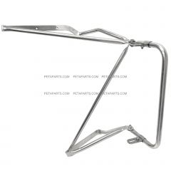 Door Mirror Mounting Bracket Arm Stainless Steel - Passenger Side ( Compatible with Ford 96 - 98 Compatible with Sterling 99 - 10 A8513 A9513 A9522 L7501 L8501 L8511 L8513 L9501 L9511 L9513 L9522 )