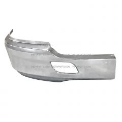 Steel Bumper Chrome with Support Bracket - Passenger Side (Fit: 2013 - 2020 kenworth T680 )