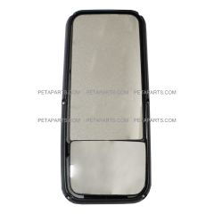 Door Mirror Power Heated Chrome - Passenger Side (Fit: Kenworth T660 T600 T370 T270 T800 Trucks)