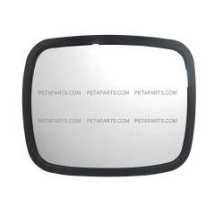 9" x 7-1/4" Convex Mirror with Mounting Clamp ( Universal Fit on Tractor Loader RTV UTV )
