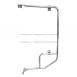 Door Mirror Mounting Bracket Arm Stainless Steel - Passenger side ( Compatible with CHEVROLET T6500 T7500 T8500 GMC T6500 T7500 T8500 ISUZU FRR FSS FTR FVR FXR 1997-2010 )