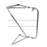 Stainless Steel Door Mirror Bracket - Passenger Side ( Fit: 1991 - 2005 Freightliner FL50 60 70 80 106 1987 - 2005 Freightliner FL112 )
