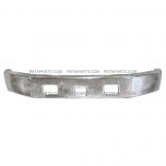 Complete 3 piece Steel Bumper Chrome ( Fit: 1992-2004 FREIGHTLINER FL50 60 70 80 )