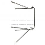 Stainless - Door Mirror Bracket Arm DOOR MOUNT - Passenger Side (Fits: 1988-2010 Freightliner CLASSIC XL FLA FLB FLD112 FLD112SD FLD120 FLD120 CLASSIC FLD120SD )