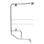 Door Mirror Mounting Bracket Arm Stainless Steel - Driver side ( Compatible with CHEVROLET T6500 T7500 T8500 GMC T6500 T7500 T8500 ISUZU FRR FSS FTR FVR FXR 1997-2010 )
