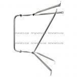 Stainless Steel Door Mirror Bracket ( Fit: 1990-2002 International 4700 4900 8100 8200 8300 1978-2002 International S1600 S1700 S1800 S1900 S2200 S2300 S2500 S2600)