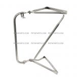 Stainless Steel Door Mirror Bracket - Driver Side ( Fit: 1991 - 2005 Freightliner FL50 60 70 80 106 1987 - 2005 Freightliner FL112 )